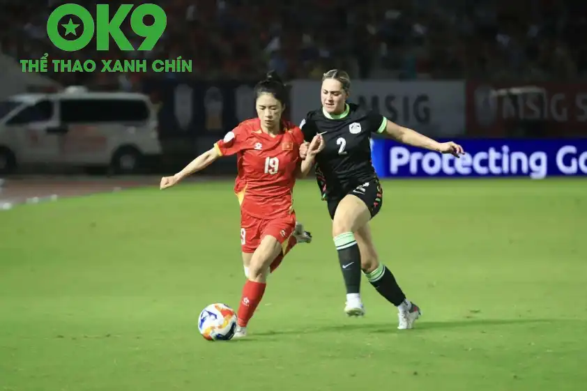 Các cầu thủ nữ Việt Nam gặp bất lợi lớn về thể hình Các cầu thủ nữ Việt Nam gặp bất lợi lớn về thể hình